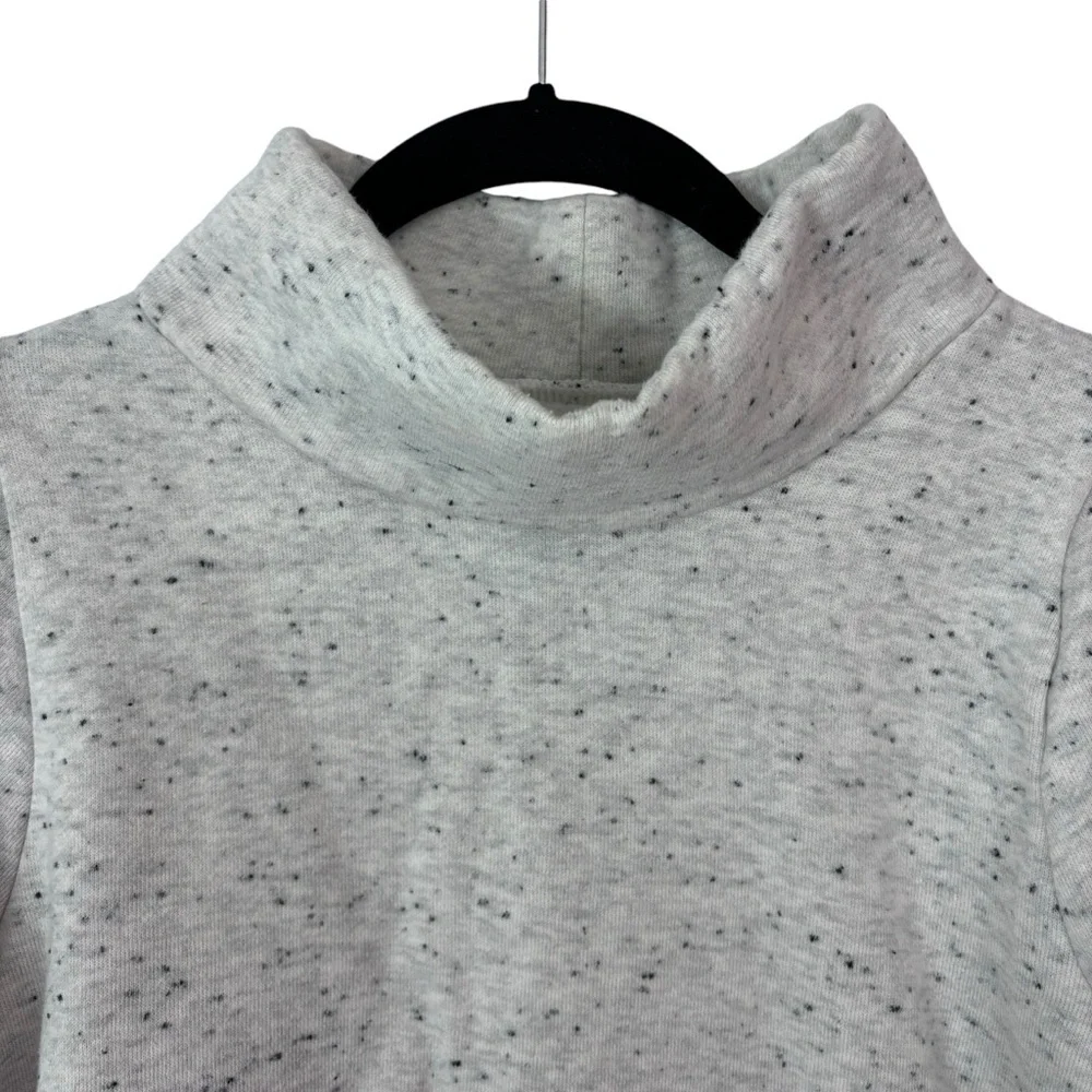 Madewell MWL Make Weekends Longer Betterterry Relaxed Turtleneck Sweatshirt Sz S - Picture 5 of 12